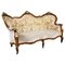 Antikes französisches Sofa mit Intarsien, 1860 1