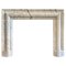 Large Arabescato Corchia Marble Bolection Fireplace Mantle, 2000 1