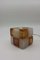 Cube Tischlampe aus Albano Poli Pressglas von Poliarte, 1970er 4