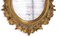 Französischer Ovaler Spiegel, 1800er 2