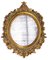 Französischer Ovaler Spiegel, 1800er 4