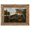 Italian School Artist, Artist, Landscape, 18th Century, Oil on Canvas, Framed 1