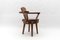 Mid-Century Modern French Wooden Armchair attributed to Pierre Chapo, 1960s, Image 3