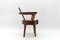 Mid-Century Modern French Wooden Armchair attributed to Pierre Chapo, 1960s 6
