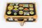 Vintage Leather Suitcase with Original Stickers, 1950s 9