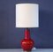 Vintage Glass and Brass Table Lamp from Stilnovo, 1950s 1