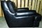 Black Leather Armchair from Dux International, Sweden, 1960s 8