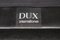 Butaca de cuero negro de Dux International, Suecia, años 60, Imagen 6