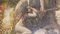 Philippe Swyncop, Frieden und Kunst sind mehr wert als die brutale Herrlichkeit der Waffen, 1903, Öl auf Leinwand, Gerahmt 8