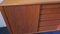 Credenza in teak con ante scorrevoli, Danimarca, anni '60, Immagine 4