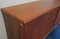 Credenza in teak con ante scorrevoli, Danimarca, anni '60, Immagine 14