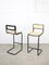 Cantilever Bar Chairs in Cane and Metal, 1970s, Set of 2, Image 2