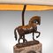 Vintage English Bronze Equine Table Lamp with Horse, 1970s 8