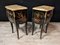 Louis XV Style Bedside Tables in Black Chinese Lacquer, Set of 2 2