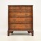 Antique Burr Walnut Bachelors Chest of Drawers, 1900 1