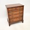 Antique Burr Walnut Bachelors Chest of Drawers, 1900, Image 3