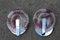Purple, Black, and Silver Sconces attributed to Angelo Brotto for Esperia, 1970s, Set of 2, Image 1