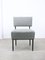 Mid-Century Bauhaus Style Easy Chairs in Grey Fabric, Set of 2, Image 14