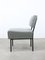 Mid-Century Sessel im Bauhaus Stil mit grauem Stoff, 2er Set 10