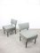 Mid-Century Bauhaus Style Easy Chairs in Grey Fabric, Set of 2 8