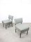 Mid-Century Bauhaus Style Easy Chairs in Grey Fabric, Set of 2, Image 8