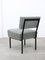 Mid-Century Bauhaus Style Easy Chairs in Grey Fabric, Set of 2, Image 11
