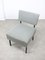 Fauteuils Mid-Century Style Bauhaus en Tissu Gris, Set de 2 13