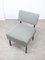 Mid-Century Bauhaus Style Easy Chairs in Grey Fabric, Set of 2 13