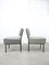 Mid-Century Bauhaus Style Easy Chairs in Grey Fabric, Set of 2 2