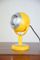Vintage Yellow Space Age Eyeball Table Lamp from Brillant Leuchten 1