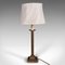 Vintage English Ecclesiastic Style Brass Table Lamp, 1970s 6