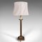 Vintage English Ecclesiastic Style Brass Table Lamp, 1970s 5