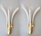 Fuochi d'Artificio Wall Sconces in Opaline and Golden Murano Glass from Barovier & Toso, 1990, Set of 2 2