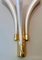 Fuochi d'Artificio Wall Sconces in Opaline and Golden Murano Glass from Barovier & Toso, 1990, Set of 2, Image 10