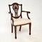 Victorian Carved Wooden Desk Chair, 1880s 1