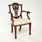 Victorian Carved Wooden Desk Chair, 1880s, Image 1