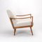 Vintage Armchair in Walnut Wood, 1960s, Image 3