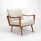 Vintage Armchair in Walnut Wood, 1960s 1