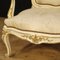 French Lacquered and Gilt Armchairs, 1960s, Set of 2 6