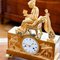 Empire Mantel Clock with Reading Young Lady 11