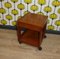 Small Teak Side Table with Drawer on Castors, 1960s, Image 6