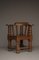 Antique Oak Corner Chair 1