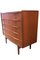 Chest of Drawers in Teak with Arched Front from L Chr Larsen & Søn, 1960s 5