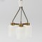 Glass and Brass Pendant by Orrefors, 1960 1