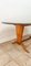 Dining Table in Brass and Wood with Decorated Glass Top 10