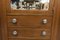 Mid-Century Wardrobe with Large Mirror and Chest of Drawers, 1940s, Image 34