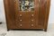 Mid-Century Wardrobe with Large Mirror and Chest of Drawers, 1940s 35