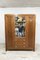 Mid-Century Wardrobe with Large Mirror and Chest of Drawers, 1940s, Image 1