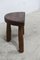 Vintage Brutalist Stool, 1930s 3