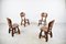 Vintage Brutalist Dining Chairs, 1960s, Set of 6, Image 3